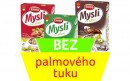 Žádné Emco Mysli na zdraví neobsahuje palmový olej!